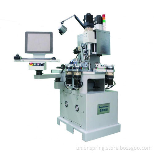 Enameled Flat Hollow Coil Copper Wire winding Machines For metal wire processing industry equipment